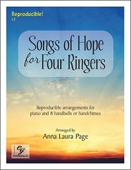 Songs of Hope for Four Ringers Handbell sheet music cover Thumbnail